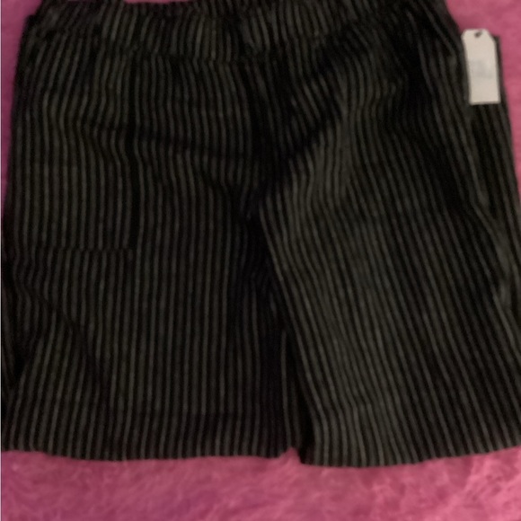 NWT TIME & TRUE PINSTRIPE ELASTIC WAIST PANTS SIZE 2X (20) - Picture 1 of 3